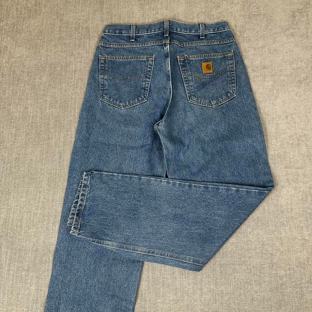 Carhartt blue denim jeans